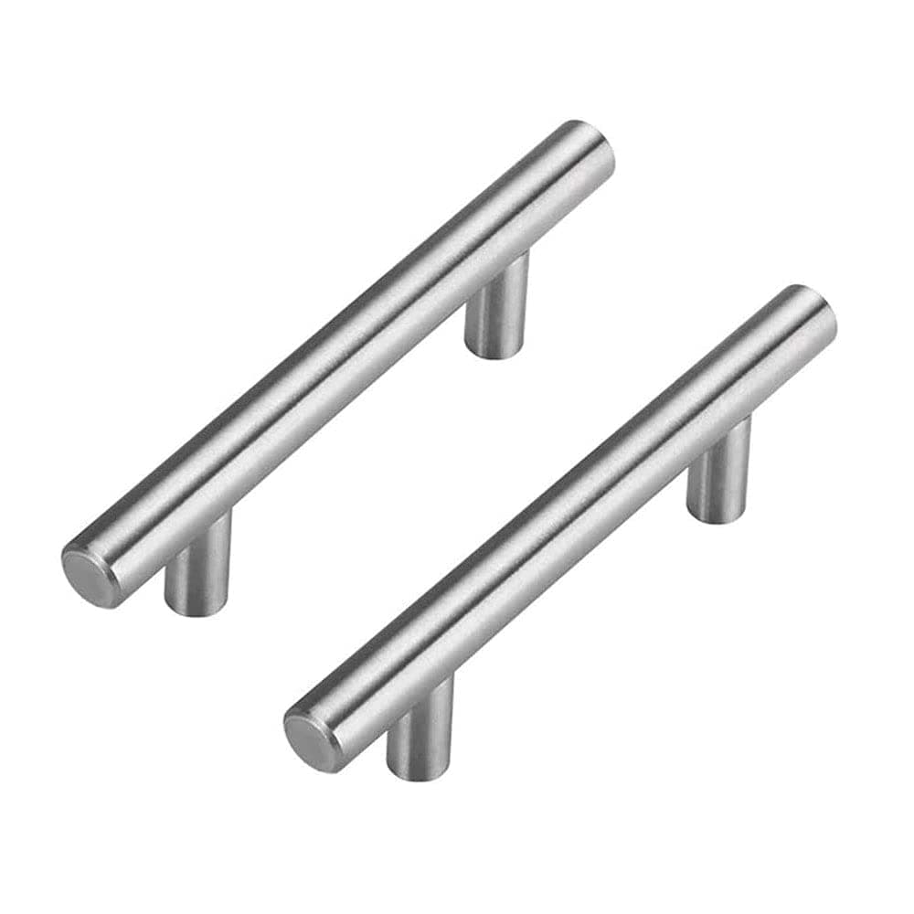 goldenwarm LS201BSS160 15 tiradores de acero inoxidable, distancia entre orificios, 160 mm, tiradores de barra para armario, cajones, puertas y cocina — view 9