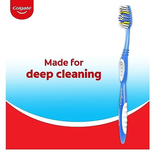 Colgate Extra Clean Toothbrush, Soft Toothbrush for Adults, 6 Count (Pack of 1) — view 4