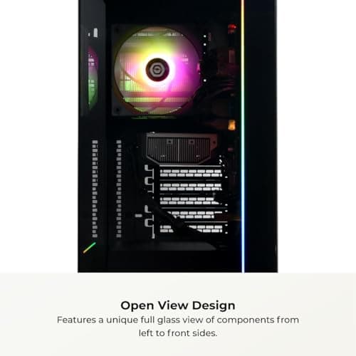 CyberPowerPC Gaming PC, AMD Ryzen 7 8700F, GeForce RTX 5060 Ti 8GB — view 3