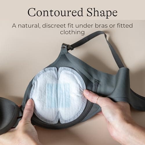 Lansinoh Stay Dry Disposable Nursing Pads, Soft and Super Absorbent Breast Pads, Breastfeeding Essentials for Moms, 100 Count — view 4