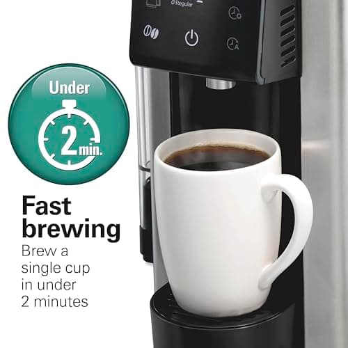 Hamilton Beach Flexbrew Advanced 5-in-1 Drip & Single Serve Coffee Maker — view 5