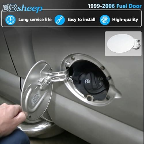 Gas Tank Door Cover Replacement Kit for 1999-2007 Chevy Silverado/GMC Sierra 1500 2500HD 3500 Trucks ReplaceOE#0856-029 1054493 15124080