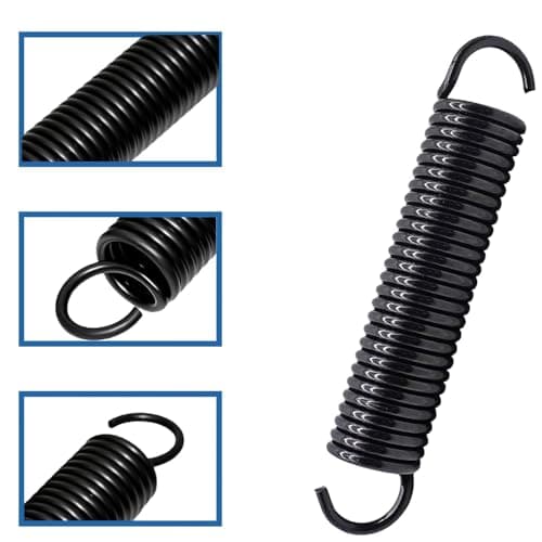 1 Pair 8.7" Plow Blade Trip Springs 2877443 Heavy Duty for Polaris ATV or UTV Plows Snowplows Snow Accessories (Black, 8.7inch) — view 2