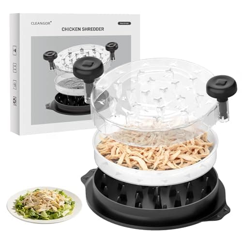 Cleangor Chicken Shredder Tool Twist, Visible Chicken Breast Shredder Tool
