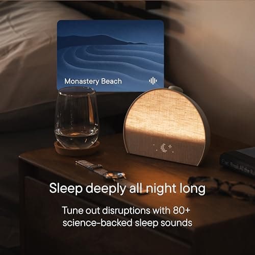 Hatch Restore 3 Sunrise Alarm Clock, Sound Machine, Smart Light (Putty) - White Noise, Screen-Free Sleep Routine — view 3