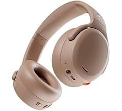 Skullcandy Crusher ANC 2 Wireless Over-Ear Bluetooth Headphones with Multi-Sensory Bass, Active Noise Cancelling, Up to 60 Hours Battery, Microphone for iPhone Android - Primer