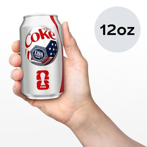 Diet Coke Soda Soft Drink Cans, 12 fl oz, 12 Pack — view 4