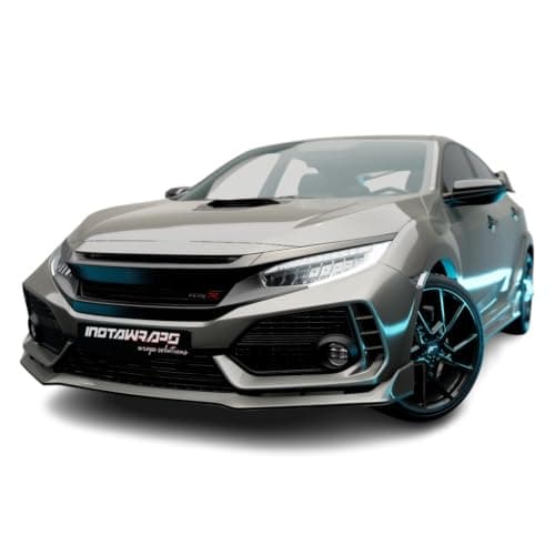 AD Car Wrap Roll SW900 Gloss Gray Metallic | 807-M | (5ft x 5ft (25 Sq/ft)) | Automotive Vinyl Wrap for Cars - Car Interior Wrap & Exterior | w/Free Instawraps Pro Glove