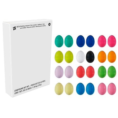 Play-Doh Eggs 24-Pack, Dinosaur & Dragon Egg Hunt Toys, Modeling Compound for Birthday Gifts & Party Favors, Easter Basket Stuffers, Kids Ages 2 and Up (Amazon Exclusive) — view 8