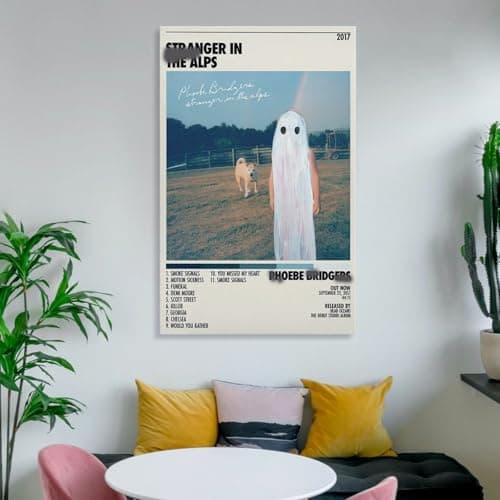 Stranger in The Alps Album Poster Phoebe Bridgers Cover Artistic Poster 08x12inch(20x30cm) — view 5
