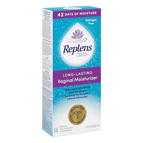 Replens Long-Lasting Vaginal Moisturizer and Lubricant, Replenish internal vaginal moisture, Immediate relief, Paraben free, Estrogen Free, Fragrance Free, 14 Applications, 35 g — view 5