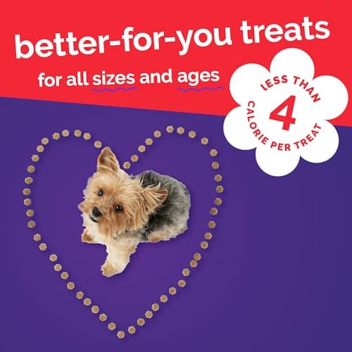 Fruitables Skinny Minis Soft & Chewy Dog Training Treats, Low Calorie Bacon & Apple Recipe, Bite-Sized Rewards for Puppies & Adult Dogs, No Wheat Corn or Soy, Made in USA, 20 oz — view 4