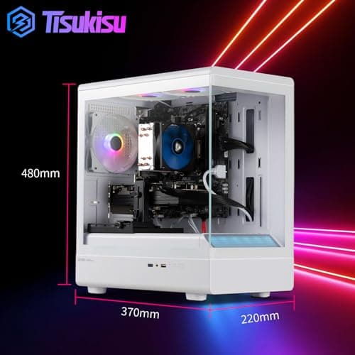 Tisukisu Prebuilt Gaming PC Desktop,Core i7 Tower Computer,RTX3050 8G,Win11 — view 7