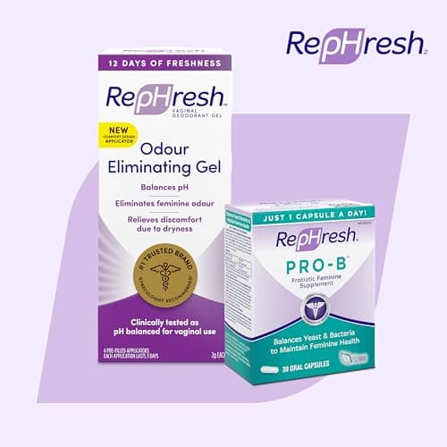 RepHresh Pro-B Probiotic Feminine Supplement, Balances Yeast and Bacteria, Womens Probiotic, Restore Healthy, Vaginal Flora with L. rhamnosus GR-1 & RC-14, 30 Oral Capsules — view 4