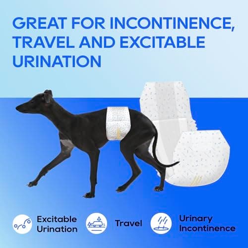 HONEY CARE All-Absorb A26 Male Dog Wrap, 50 Count, Small — view 8
