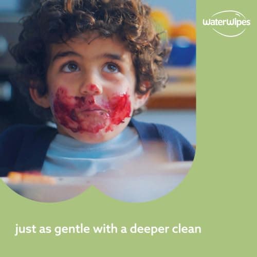 WaterWipes Sensitive+ Baby & Toddler Wipes, 3-In-1 Cleans, Cares, Protects, 99.9% Water, Textured Clean, Unscented & Hypoallergenic, 720 Count (12 Packs) — view 5
