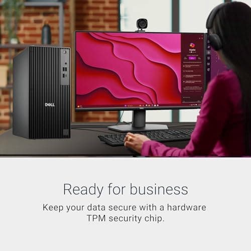 Dell QCT1250 Business Desktop, New OptiPlex Version - Intel 14th Gen i5-14500(Beats Intel 13th Gen i7-13700), 16GB DDR5 RAM, 1TB PCIe SSD, Ultra-Quiet Design, Windows 11 — view 6