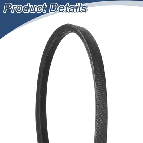 uxcell 2 Pcs 3L310 Classic Wrapped Rubber V-Belt, 31"(787mm) Outside Circumference, 3L Profile V Belt 3/8" Width 7/32" Height — view 3