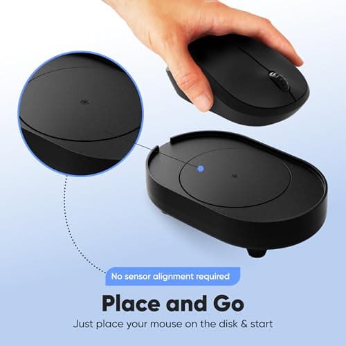 Undetectable Mouse Mover Jiggler, Adjustable Activity, Optional Shut-Off Timer, Random Movement Engine, No Software, Quiet & Undetectable Operation, USA Company (Single Disc) — view 4