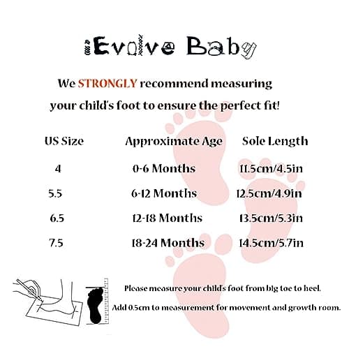 iEvolve Baby Shoes Baby Toddler Soft Sole Prewalker Baby First Walking Shoes Crib Shoes Baby Moccasins(Black Flower, 12-18 Months) — view 5