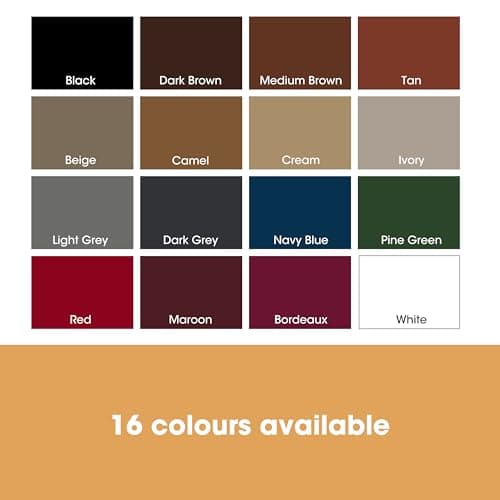 Furniture Clinic Leather Repair Paint | 2-in-1 Seal and Color | Use on Scratches, Tears, and Holes in Car Seats, Furniture | Quick and Easy Leather Repair Kit for Furniture (Cream, 50ml / 1.7oz) — view 2