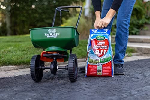 Scotts Lawn Response 9-1-1, 8kg (200 sq Meters / 2,150 sq feet Coverage) | Seed, Fertilizer & Soil Enhancer for Thick, Green Lawns | All-in-one Lawn Solution — view 2