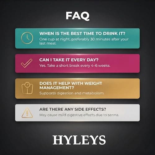 Hyleys Slim Tea, Mango, Herbal Supplement for Weight Loss, 25 Tea Bags — view 5