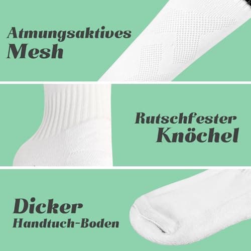 GRPSKCOS Kids Soccer Socks, 2 Pairs Sports Girls Boys Knee High Tube Socks Toddler Stripes School Uniform Stockings（#1 White+Black 3-6 Years） — view 4