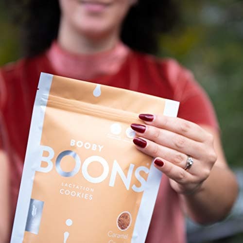 Booby Boons Lactation Cookies, Caramel Crunch, 168g bag — view 5