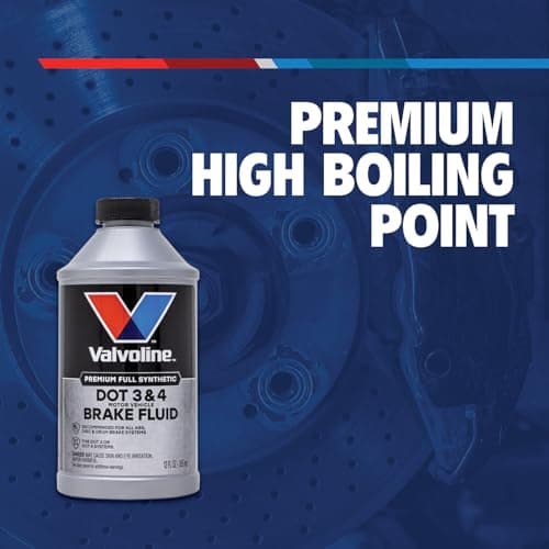 Valvoline DOT 3 & 4 Synthetic Brake Fluid with High Boiling Point, Corrosion Protection, Vapor Lock Resistance, Compatible with ABS, Disc and Drum Brake Systems, 12oz — view 5