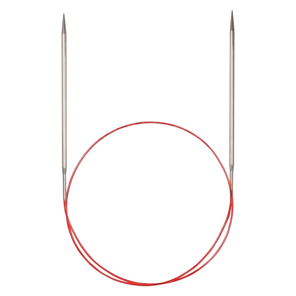 Addi Turbo – Agujas de Tejer Circulares, para Encaje, Metal, White Bronze, 120 cm, 1.75 mm — view 4