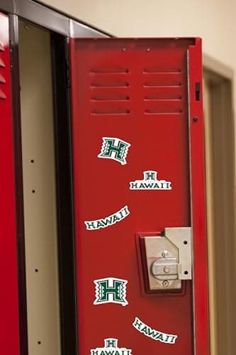 University of Hawaii 50ct Vinyl Large Deluxe Stickers Variety Pack - Laptop, Water Bottle, Scrapbooking, Tablet, Skateboard, Indoor/Outdoor — view 3