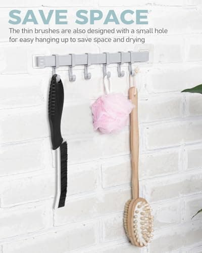 SXhyf Cleaning Brush, Hard Bristle Crevice Cleaning Brush for Narrow Corner — view 7