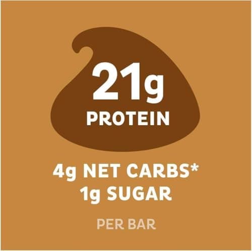 Quest Nutrition Chocolate Chip Cookie Dough Flavour Protein Bar, High Protein, High Fibre, Low Sugar, Keto Friendly, 21g Protein, 1g Sugar, 12ct — view 4