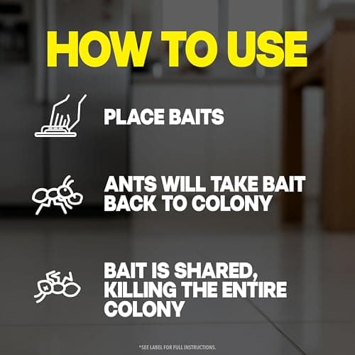 Raid Ant Killer Baits, for Household Use, Kills the Colony, Kills Ants for 3 Months, Child Resistant, 4 Count — view 6