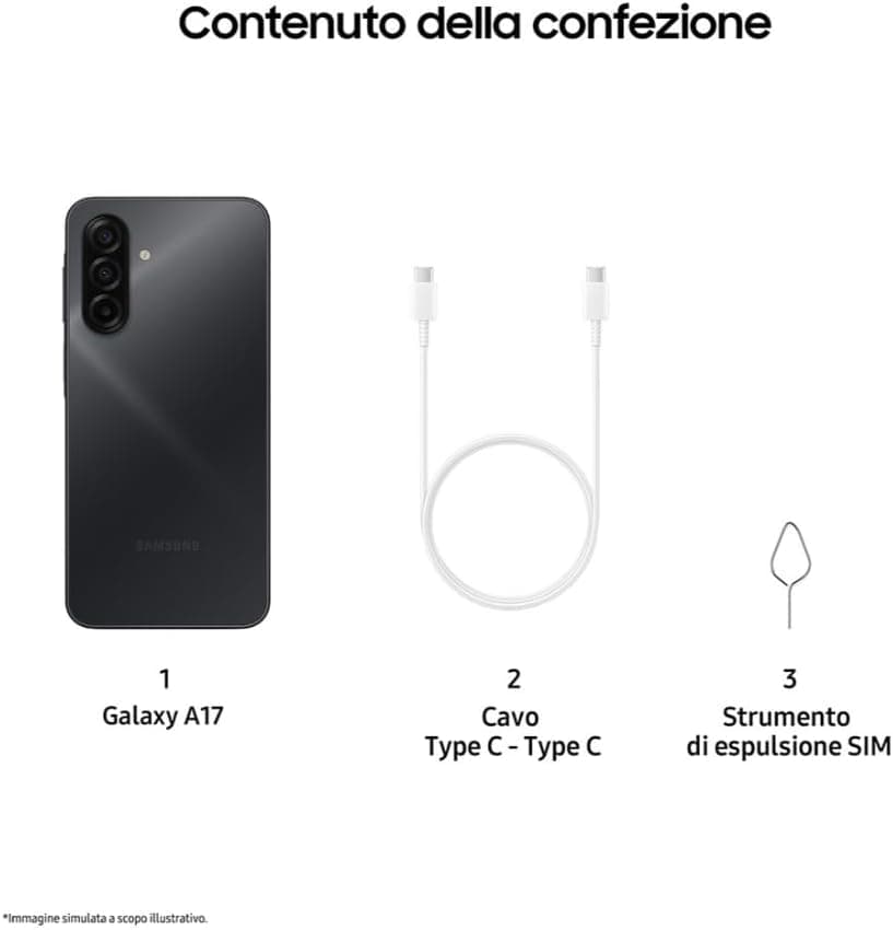 SAMSUNG Galaxy A17 128GB (Black, Android, 4 GB) — view 7