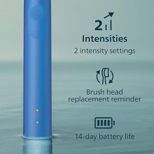 Philips Sonicare 4100 Rechargeable Electric Toothbrush, Azure Blue, HX3681/27 — view 5