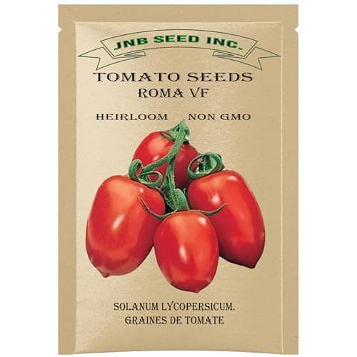 6-Variety Heirloom Tomato Seed Pack 300+ Seeds (50 Seeds Per Pack) Non-GMO Heritage Seeds for Cherokee Purple, Bonny Best, Roma VF, Red Cherry Large, Brandywine Pink & Golden Jubilee Tomatoes — view 6