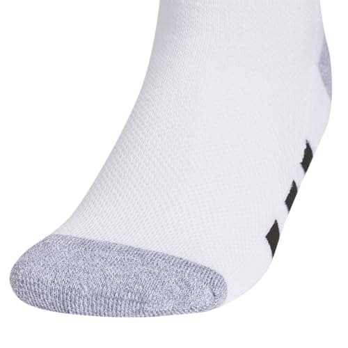 adidas Unisex Kids Crew Socks for Boys and Girls Youth (6-Pack) Athletic Cushioned and Comfortable, Tall Mid-Calf