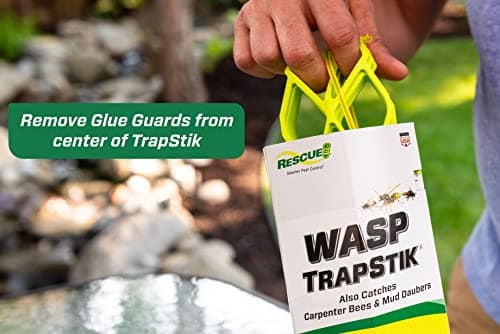 RESCUE! VisiLure® TrapStik for Wasps, Mud Daubers, Carpenter Bees – 2 Pack — view 4