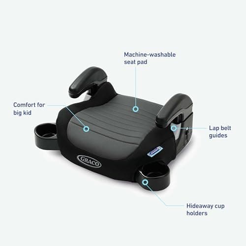 Graco TurboBooster 2.0 Backless Booster Car Seat, Denton — view 5