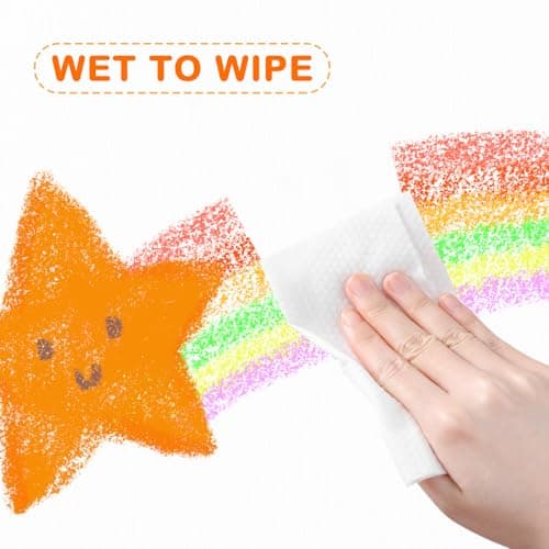 Dustless Chalk for Kids Toddlers - Colored Sidewalk Chalk with Holder 12 Pcs Non-Toxic Washable Outdoor Toddlers 1-3 Toys Gifts for Girls Boys Teens Drawing Art Supplies Art Crafts 4-8 8-12 10-12 — view 3