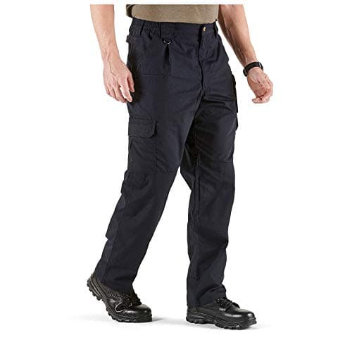 5.11 Tactical Men's Taclite Pro Lightweight Performance Pants, Cargo Pockets, Action Waistband, Dark Navy, 36W x 36L, Style 74273 — view 4