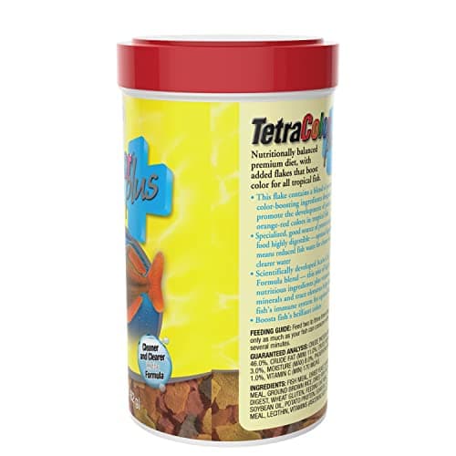 TetraColor PLUS Tropical Flakes with Color Enhancing 2.2 Ounce (Pack of 1) — view 4