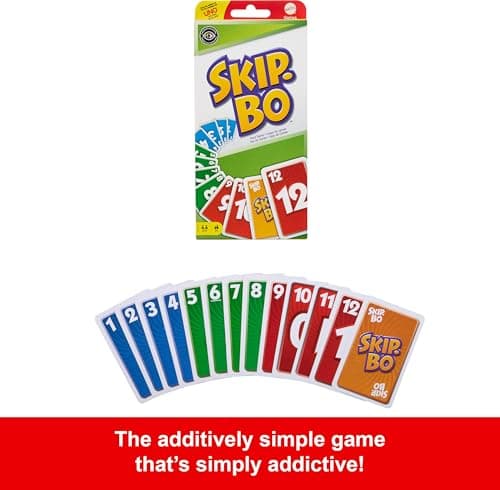 Mattel Games Skip BO Card Game — view 2