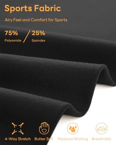 Plus Size Biker Shorts for Curvy Women with Pockets, Tummy Control Spandex Athletic Workout Bike Gym Yoga Running Shorts Black, High Waist Summer Clothes, Long Anti Chafing Under Dress Shorts xl — view 4