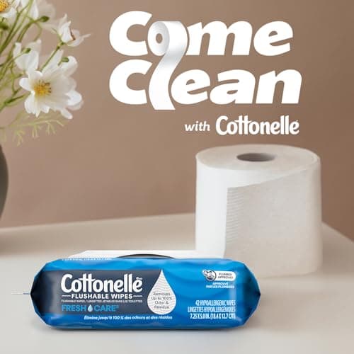Cottonelle Ultra Clean Toilet Paper with Active CleaningRipples Texture, Strong Bath Tissue, 24 Family Mega Rolls = 132 Regular Rolls (4 Packs of 6) — view 3