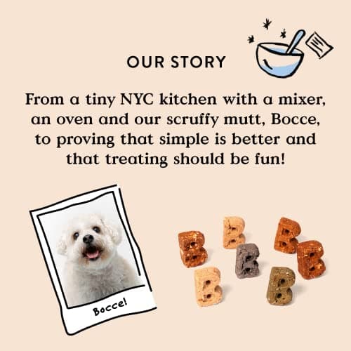 Bocce's Bakery Oven Baked Say Moo Treats for Dogs, Wheat-Free Everyday Dog Treats, Made with Real Ingredients, Baked in The USA, Natural Soft & Chewy Cookies, Beef & Cheddar Recipe, 6 oz — view 5