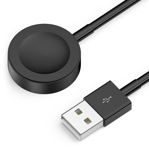 2026 Upgraded for Apple Watch Charger USB Magnetic Fast Charging Cable Portable Wireless Charging Accessories Compatible with iWatch Series 11/10/9/8/7/6/5/4/3/2 Ultra 3/2/SE-Black