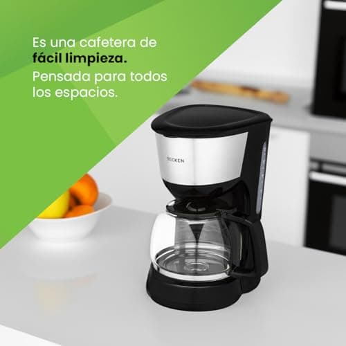 BECKEN - Coffee maker - Power 1000 W - Prepares up to 12 cups of coffee - Water level indicator - 1.25 l tank - Keep warm function — view 5